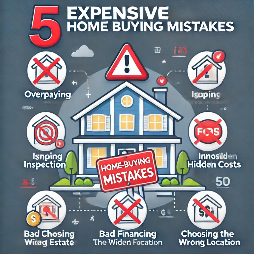 5 Expensive Home Buying Mistakes
