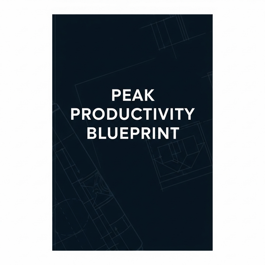 PEAK PRODUCTIVITY BLUEPRINT