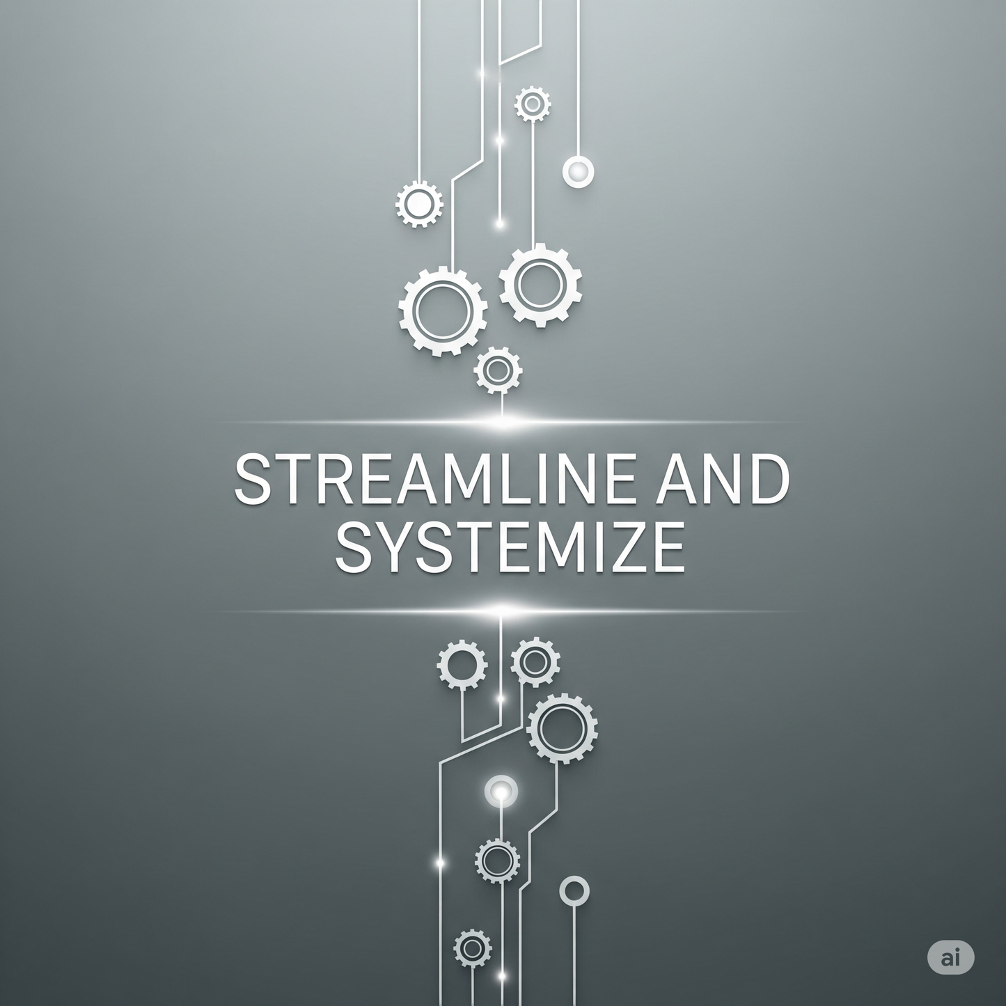 STREAMLINE AND SYSTEMIZE