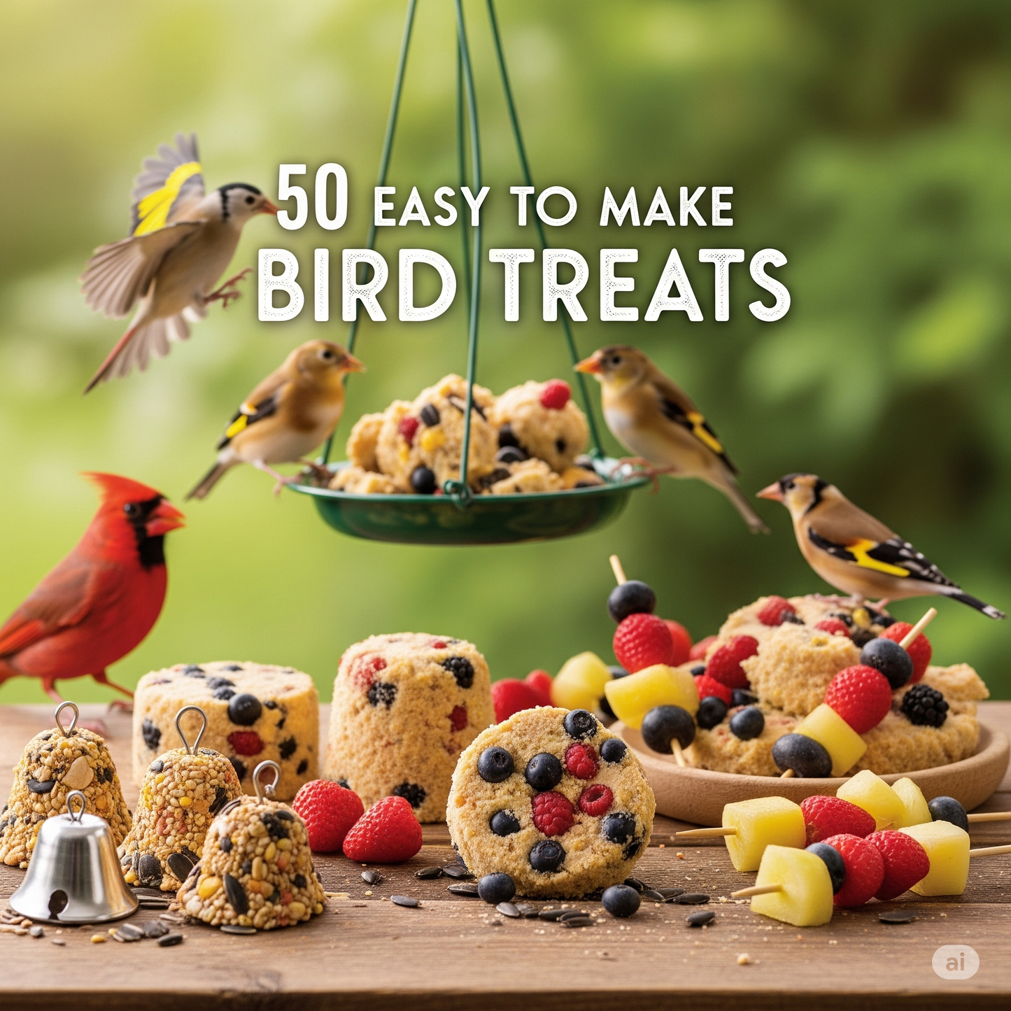 50 EASY TO MAKE BIRD TREATS