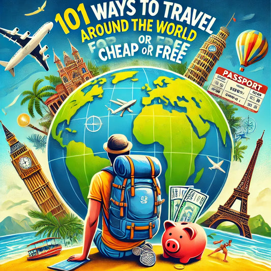 101 Ways to Travel Around The World for Cheap or Free