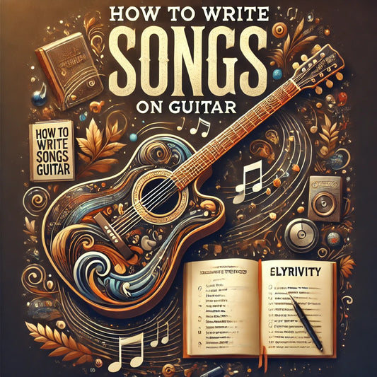How to write songs on guitar