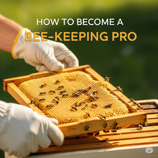 HOW TO BECOME A BEE-KEEPING PRO