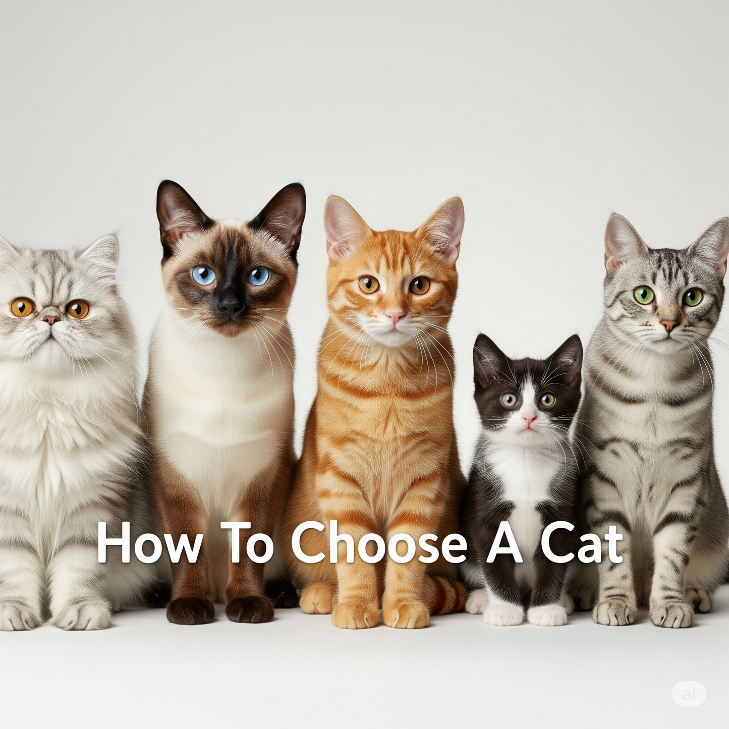HOW TO CHOOSE A CAT