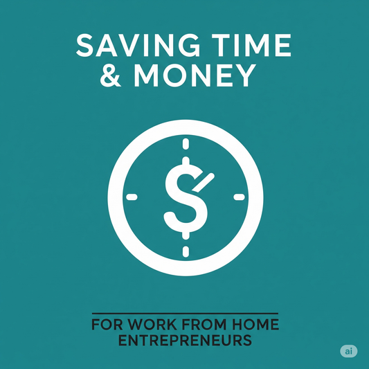SAVING TIME AND MONEY FOR WORK FROM HOME ENTREPRENEURS