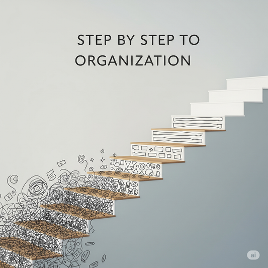 STEP BY STEP TO ORGANIZATION