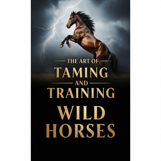 THE ART OF TAMING AND TRAINING WILD HORSES