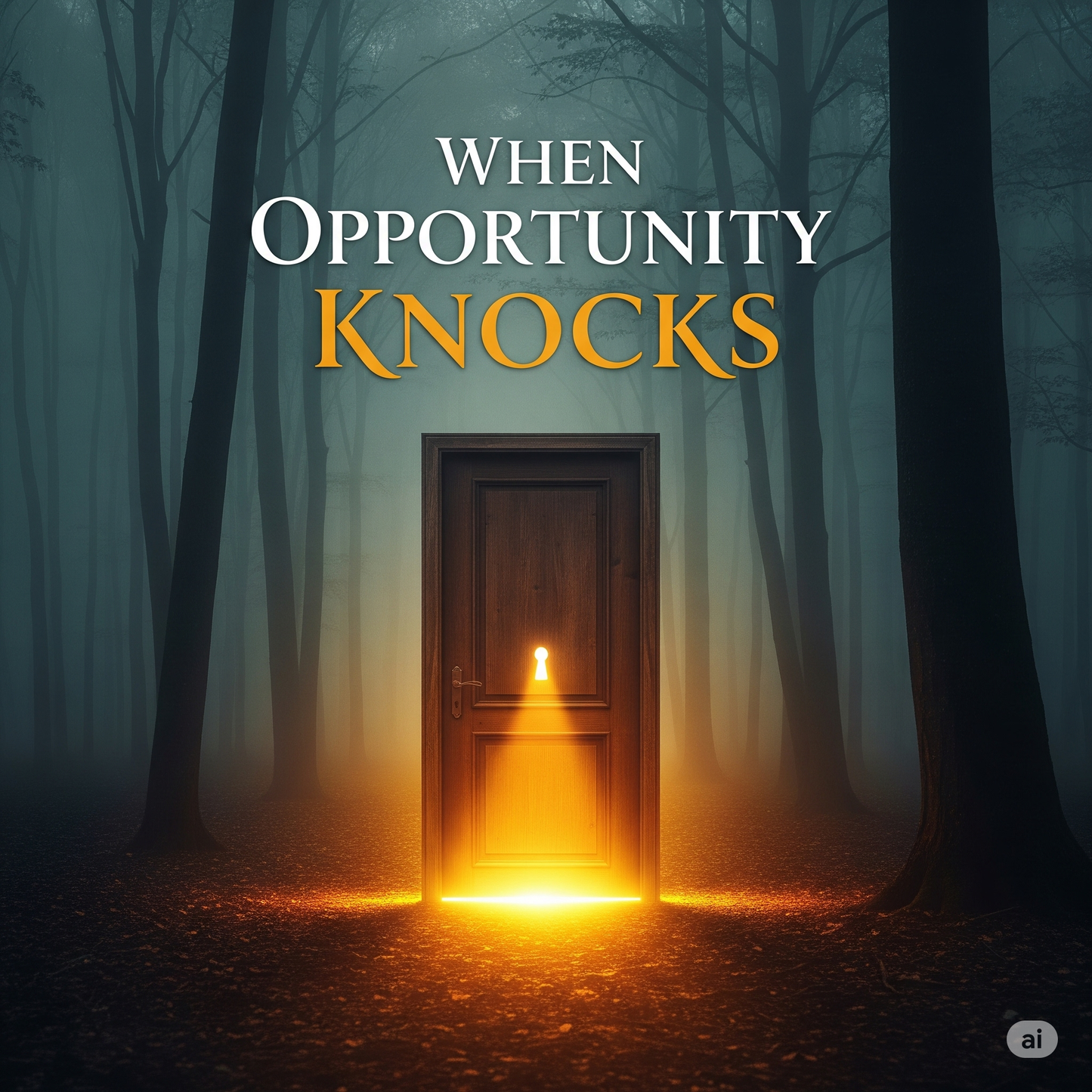 WHEN OPPORTUNITY KNOCKS